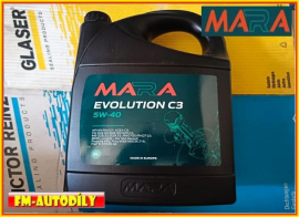 Olej 5W40 5L MARA Evolution C3 norma VW 505.01 PD Pumpe Duse