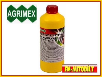 Brzdová kapalina DOT 5.1 1L AGRIMEX