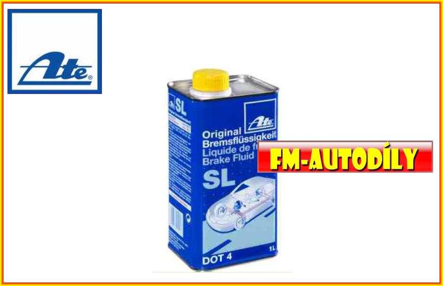 Brzdová kapalina DOT 4 typ SL 500 ml ATE