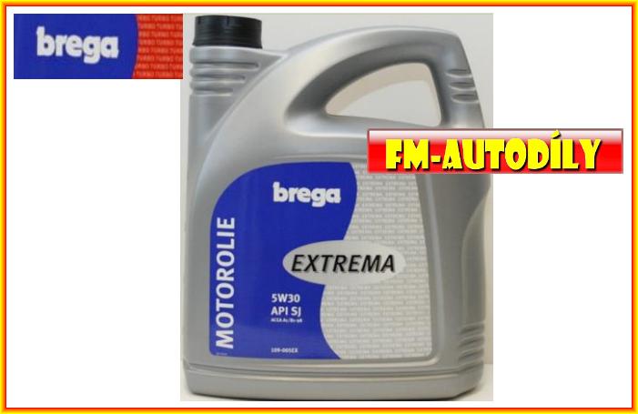 Olej 5W30 5L Extrema VW Audi Seat Škoda BREGA