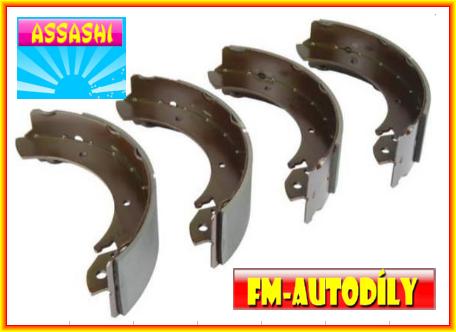 Brzdové čelisti 0011 ASSASHI Nissan Cabstar E 1998 až 2005