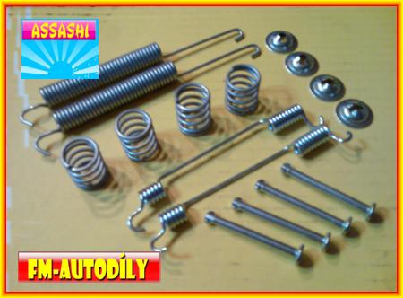 Brzdové čelisti 0012 Kit A ASSASHI Nissan Cabstar E 2001 až 2006
