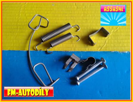Brzdové čelisti 0016 Kit ASSASHI Nissan Atleon 1998 až 2005