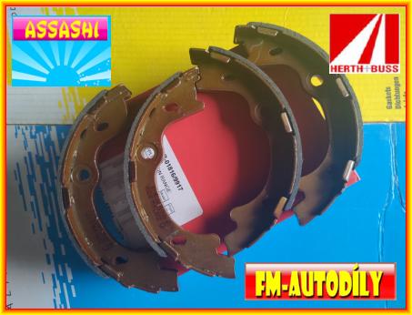 Brzdové čelisti 0017 HB ASSASHI Hyundai i30 ix35 Kia Ceed Sportage 2007 až 2012