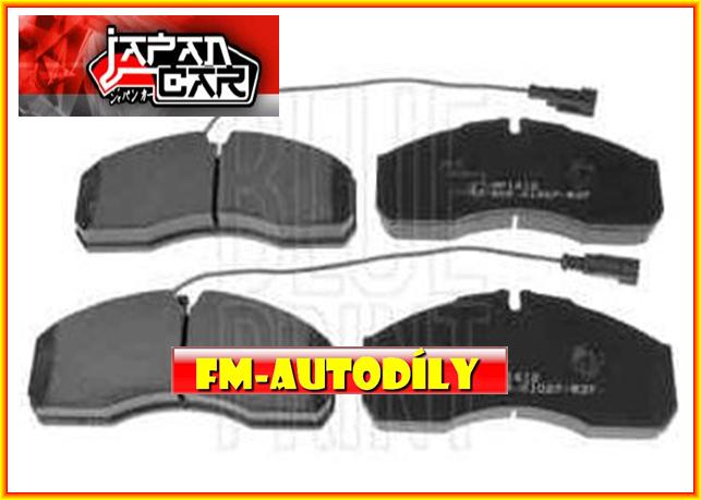 Brzdové destičky 0022 JAPANCAR Nissan Cabstar