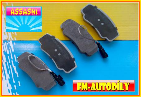 Brzdové destičky 0023 ASSASHI Nissan Cabstar