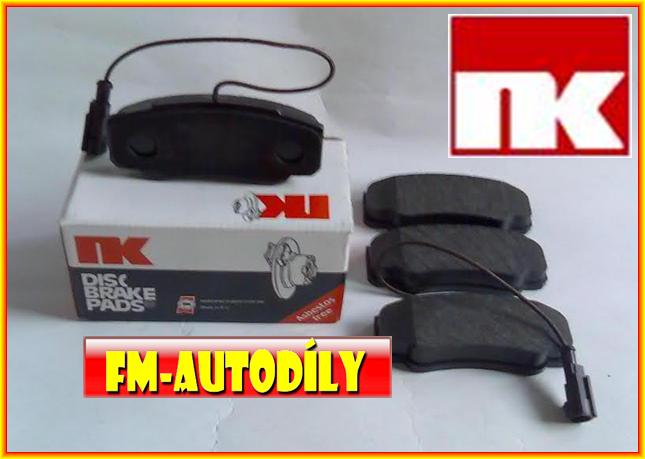 Brzdové destičky 0023 NK Nissan Cabstar