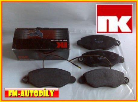 Brzdové destičky 0028 ASSASHI Nissan Cabstar E 1998 až 2005