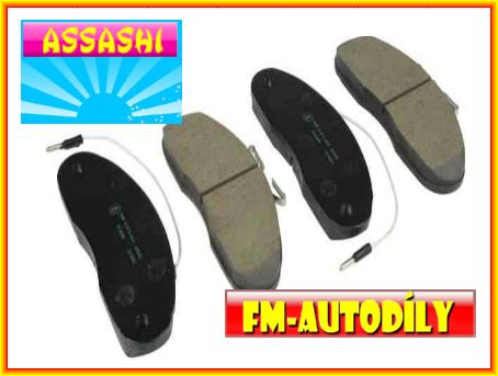 Brzdové destičky 0029 ASSASHI Nissan Atleon Cabstar E Ebro Trade