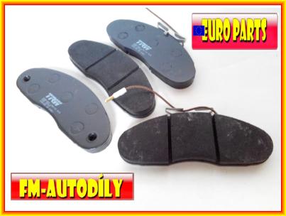 Brzdové destičky 0029 EUROPARTS Nissan Cabstar E Trade 1986 až 2006