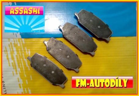 Brzdové destičky 0038 ASSASHI Suzuki Jimny LJ80 Samurai SJ410 SJ413