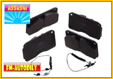 Brzdové destičky 0040 ASSASHI Nissan Atleon