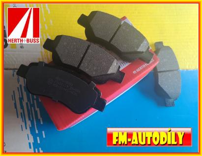 Brzdové destičky 0045 HB Citroen C1 Peugeot 107 Toyota Aygo