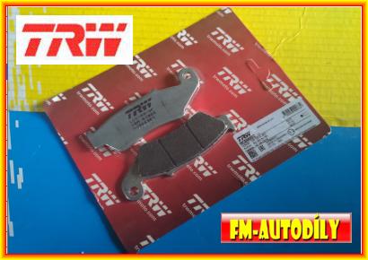 Brzdové destičky MCB669EC TRW Honda XL 600
