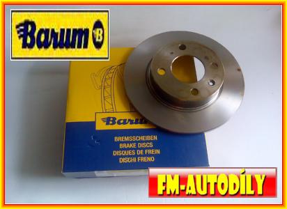 Brzdový kotouč 0003 BARUM Škoda Favorit Felicia Forman 1994 až 2000