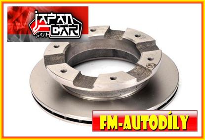 Brzdový kotouč 0035 JAPANCAR Mitsubishi Canter Fuso 2005 až 2010 série FB83