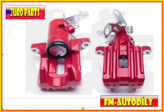 Brzdový třmen 0019Red EUROPARTS Škoda Octavia Ii 2004 až 2010 Yeti 2009 až 2015