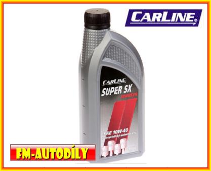 Olej CARLINE 10w40 1L Super SX API SJ CF ACEA A3 B3