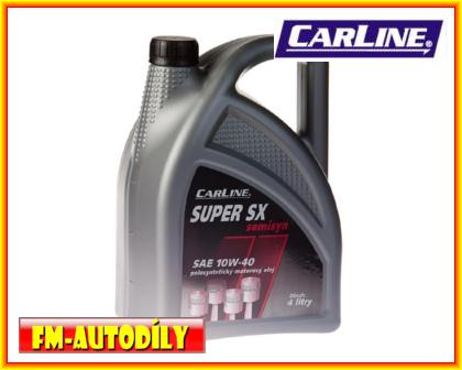 Olej CARLINE 10w40 4L Super SX API SJ CF ACEA A3 B3