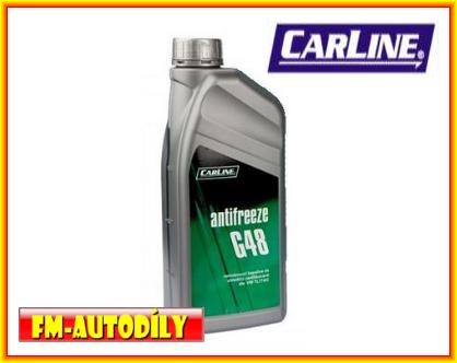 Antifreeze chladící kapalina BLUE 1L CARLINE typ G12 VW TL 774/D