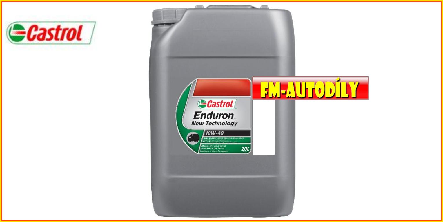OLEJ CASTROL ENDURON New Technology 10W40 20L