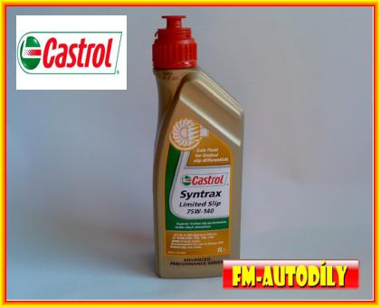 Olej 75W140 1L CASTROL Syntrax původně SAF-X