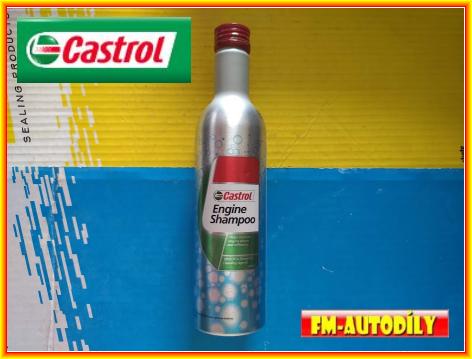 CASTROL Engine Shampoo 300ml regenerační výplach karbonu u olejové části motoru
