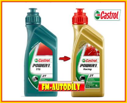 Olej CASTROL Power 1 Racing 2T náhrada za Power 1 TTS  2T 1L