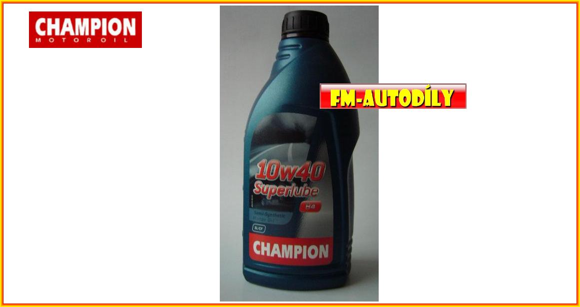 Olej 10W40 1L CHAMPION B4 Norma Euro4