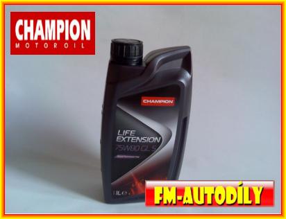 Olej 75W80 1L CHAMPION Citroen Peugeot Fiat Ducato MIL-L-2105 C D