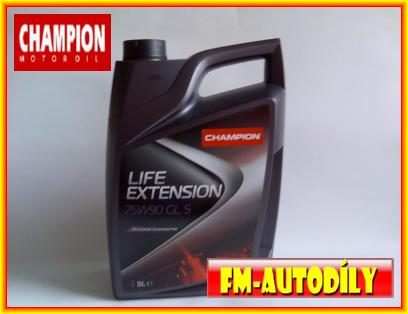 Olej 75W90 5L CHAMPION GL5