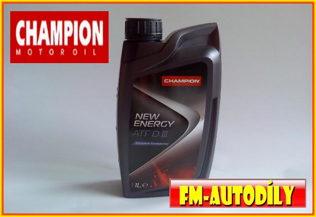 Olej ATF Dexron III 1L CHAMPION Ford M2C 166H Mercon WSA-M2C195-A M2C202-B M2C922-A1