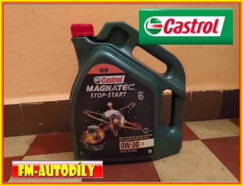 Olej CASTROL Magnatec 0W30 D 5L Start Stop Ford WSS-M2C950-A