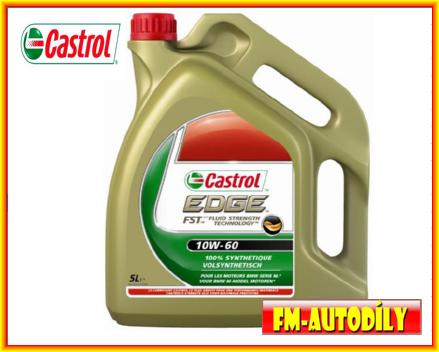Olej CASTROL EDGE 10w60 5L RS Formula náhrada FST