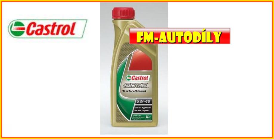 Olej CASTROL EDGE 5W40 Turbo Diesel 1L