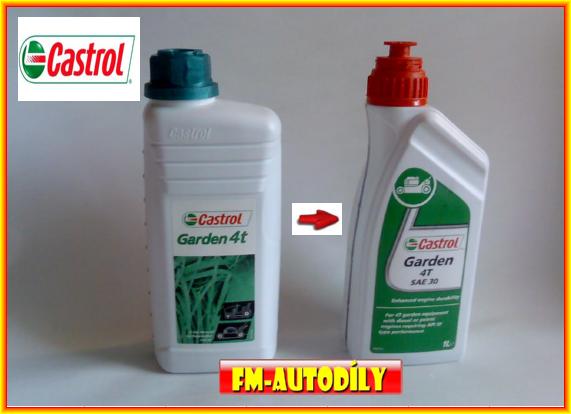 Olej CASTROL Garden 4T  1L