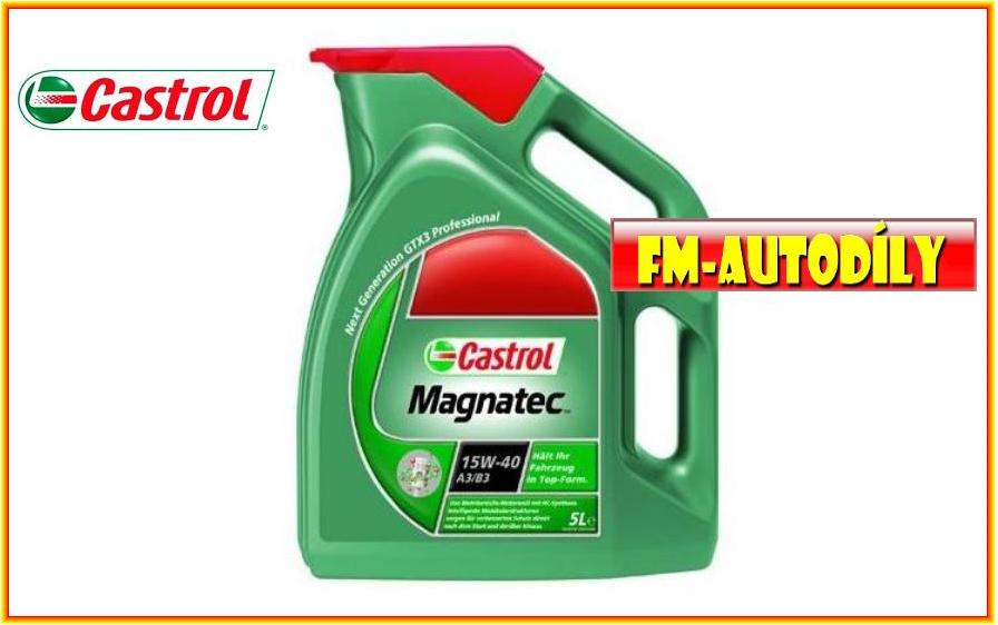 Olej CASTROL Magnatec 15W40 4L