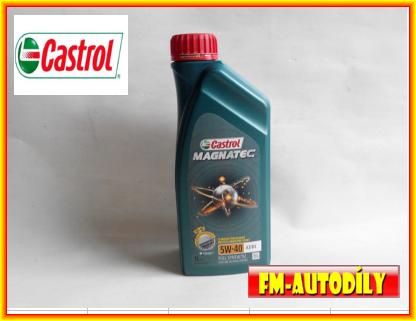 Olej CASTROL Magnatec 5W40 1L A3 B3 B4 VW 502.00 505.00 MB 229.3 226.5 Renault RN0700 0710