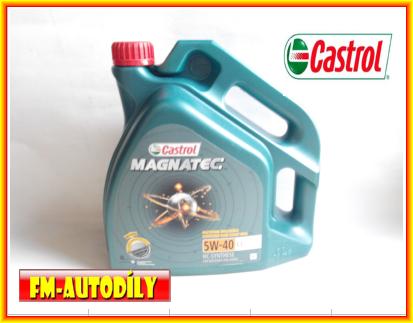 Olej CASTROL Magnatec 5W40 5L A3 B3 B4 VW 502.00 505.00 MB 229.3 226.5 Renault RN0700 0710