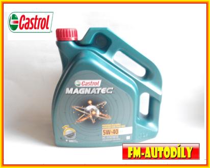 Olej CASTROL Magnatec 5W40 5L C3 BMW LL04 Fiat 9.55535-S2 MB 229.31 Renault RN0700 0710