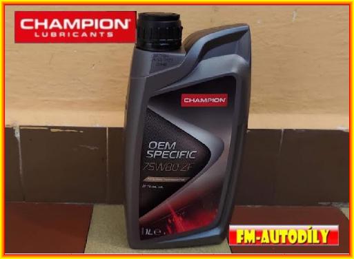 Olej 75W80 1L CHAMPION OEM Specific typ ZF Nissan Cabstar od 2013
