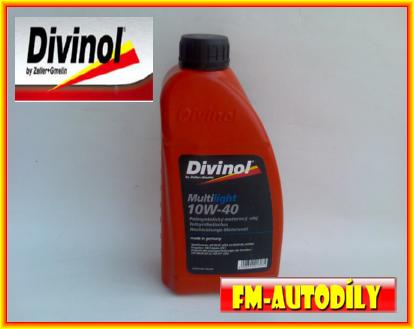 Olej 10W40 1L Multi Light DIVINOL
