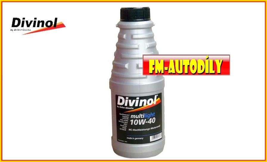 Olej 10W40 1L DIESEL Super Light DIVINOL