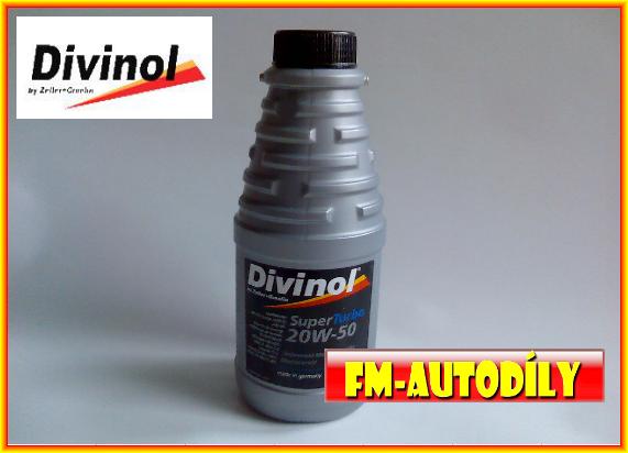 Olej 20W50 1L Super Turbo DIVINOL
