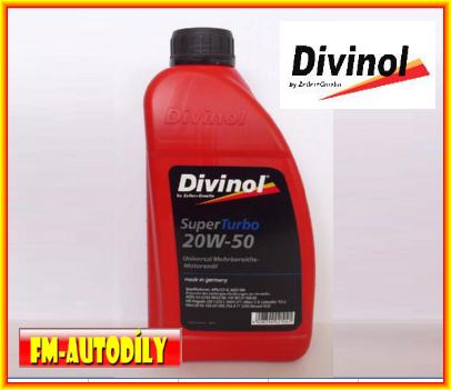 Olej 20W50 1L Super Turbo DIVINOL moto BMW