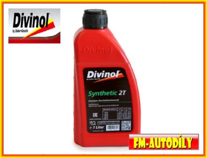 Olej Synthetic 1L DIVINOL 2T olej do benzínu pro dvoutaktní motorky scootry pily sekačky od 2010