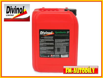 Olej Synthetic 5L DIVINOL 2T olej do benzínu pro dvoutaktní motorky scootry pily sekačky od 2010