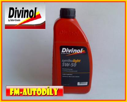Olej 5W50 1L Syntho Light DIVINOL