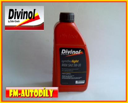 Olej 5W30 1L SynthoLight MBX DIVINOL Mercedes 229.5 BMW Smart Mini Cooper Hyundai Kia