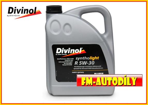 Olej 5W30 5L Syntho Light R Renault DIVINOL + ZDARMA štítek na výměnu
